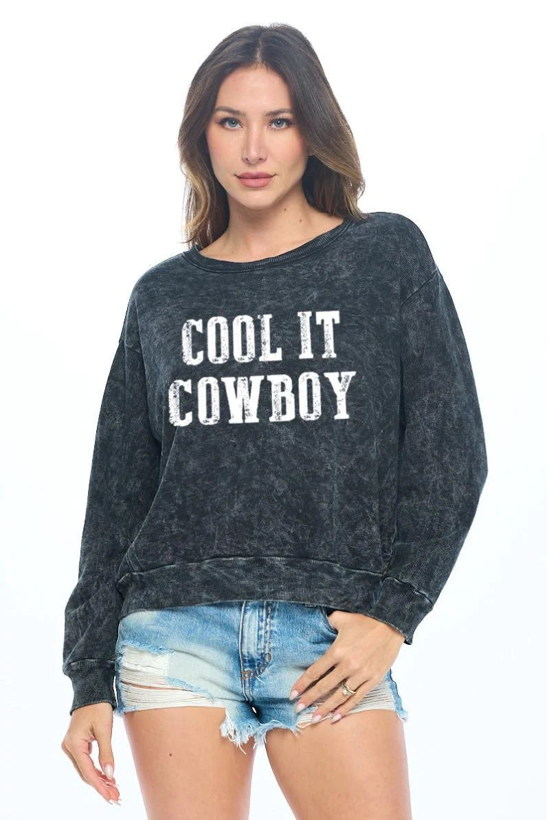 Zutter Cool it Cowboy Sweatshirt