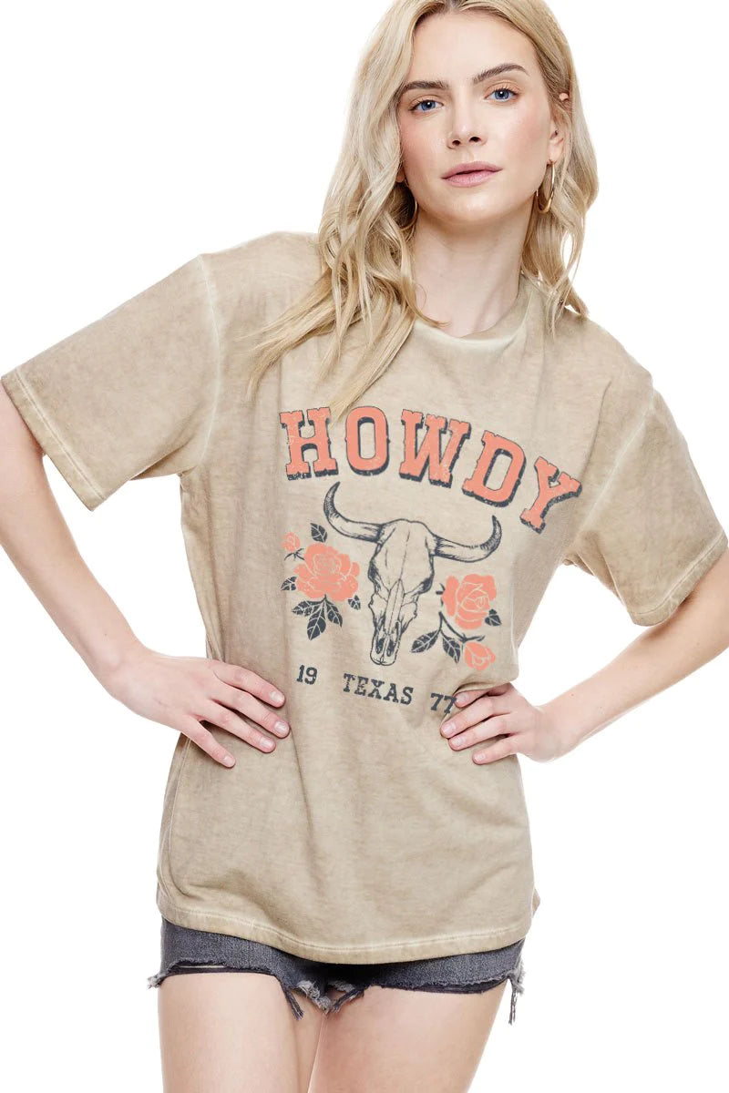 Zutter Howdy Texas Graphic Tee