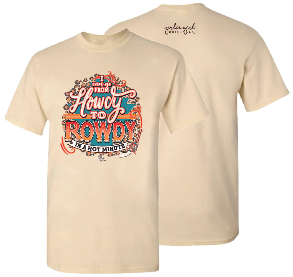 Girlie Girl "Howdy Rowdy" Tee