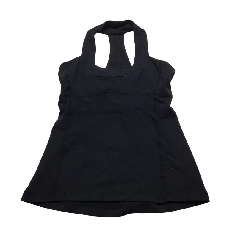 Athletic Tank Top By Lululemon In Black, Size: 6