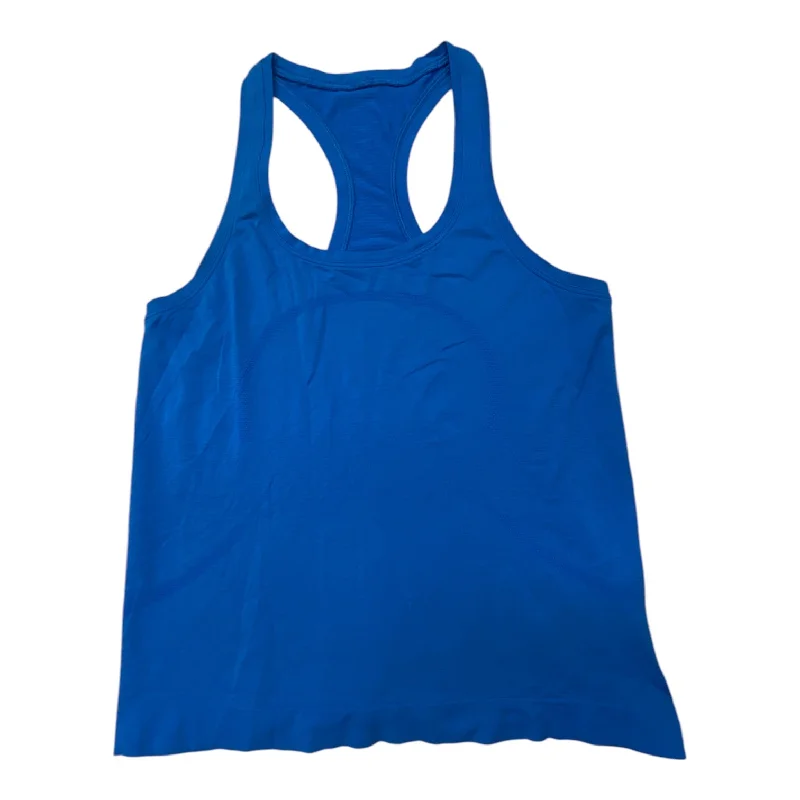 Athletic Tank Top By Lululemon In Blue, Size: 6