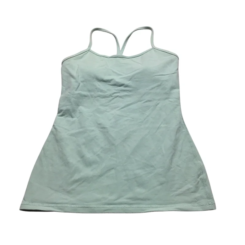 Athletic Tank Top By Lululemon In Green, Size: 6