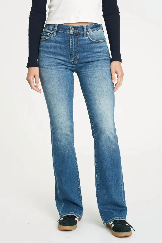 Covergirl Mid Rise Bootcut Jeans In Perfection