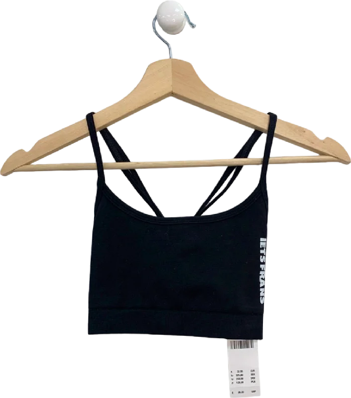 Iets Frans Black Sports Bra S