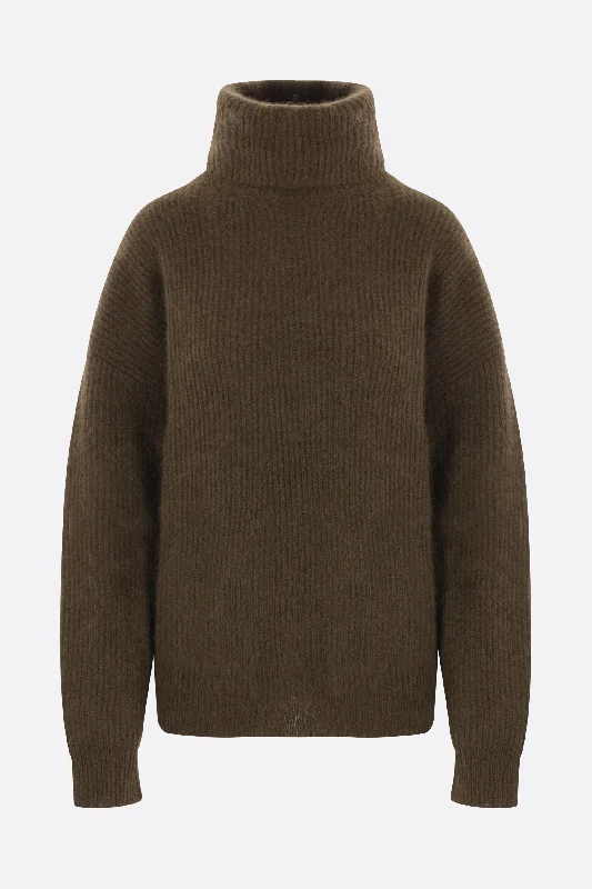 ribbed wool oversize sweater