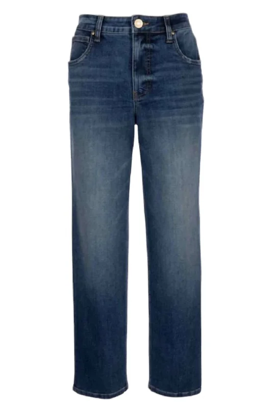 Women's Elizabeth High Rise Fab Ab Jeans In Dainty Wash