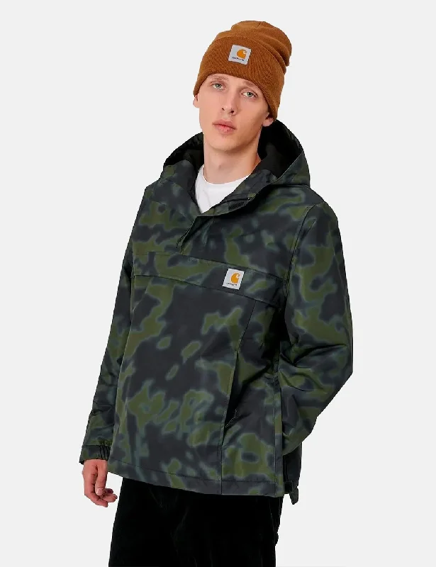 Carhartt-WIP Nimbus Pullover Jacket - Camo Blur/Green