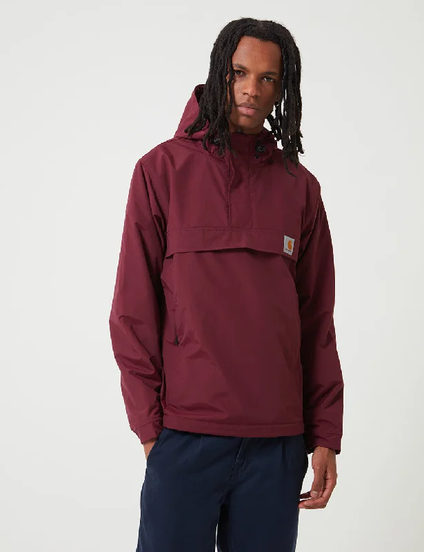 Carhartt-WIP Nimbus Pullover Jacket (Fleece Lined) - Jam Red