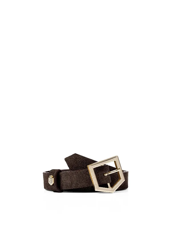 Sennowe Belt - Chocolate Suede