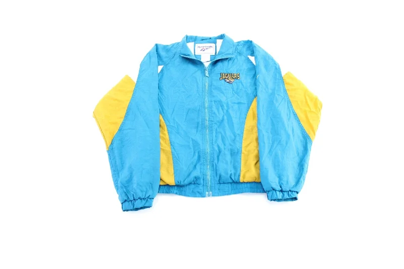 Youth Vintage Reebok Embroidered Jacksonville Jaguars Zip Up Jacket